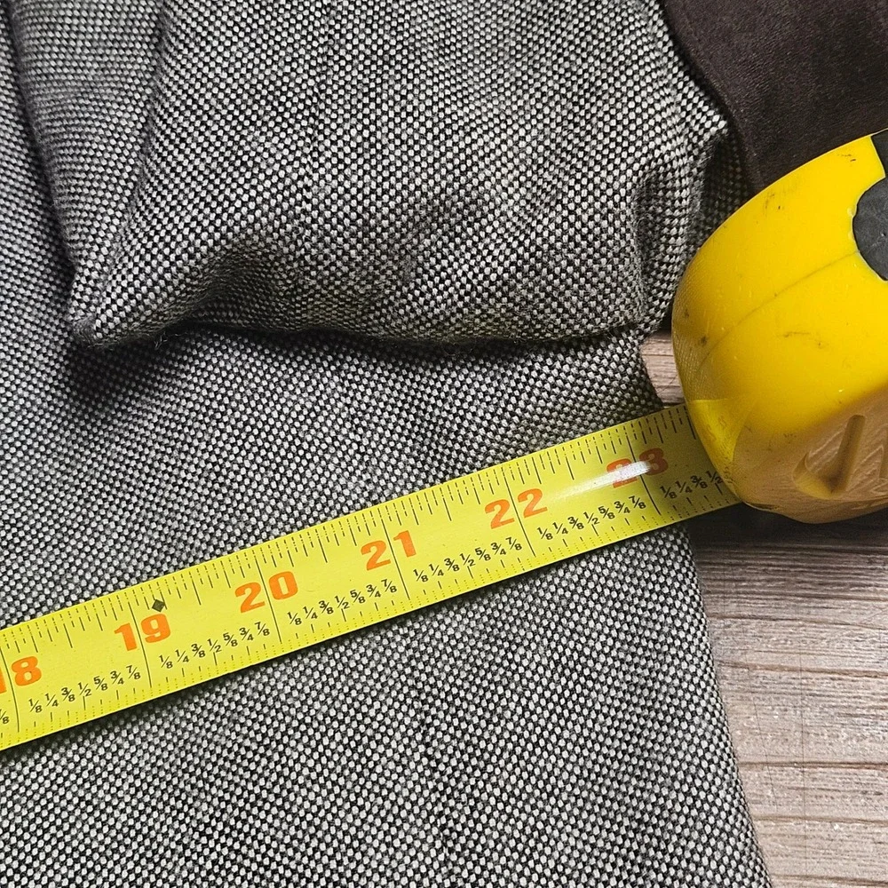 Saddlebred Wool Blend Two Button Sport Coat Blazer Elbow Patches 46R Ivy League